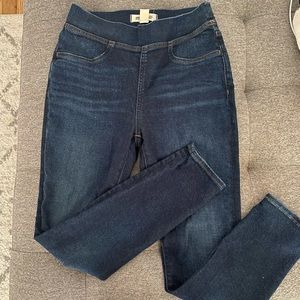 Madewell petite pull on skinny jeans, 26P